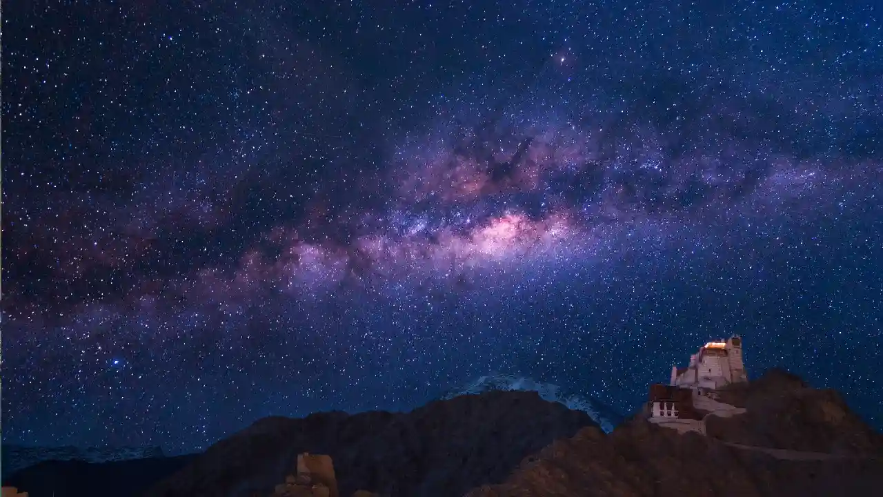 Aurora in Ladakh Indien