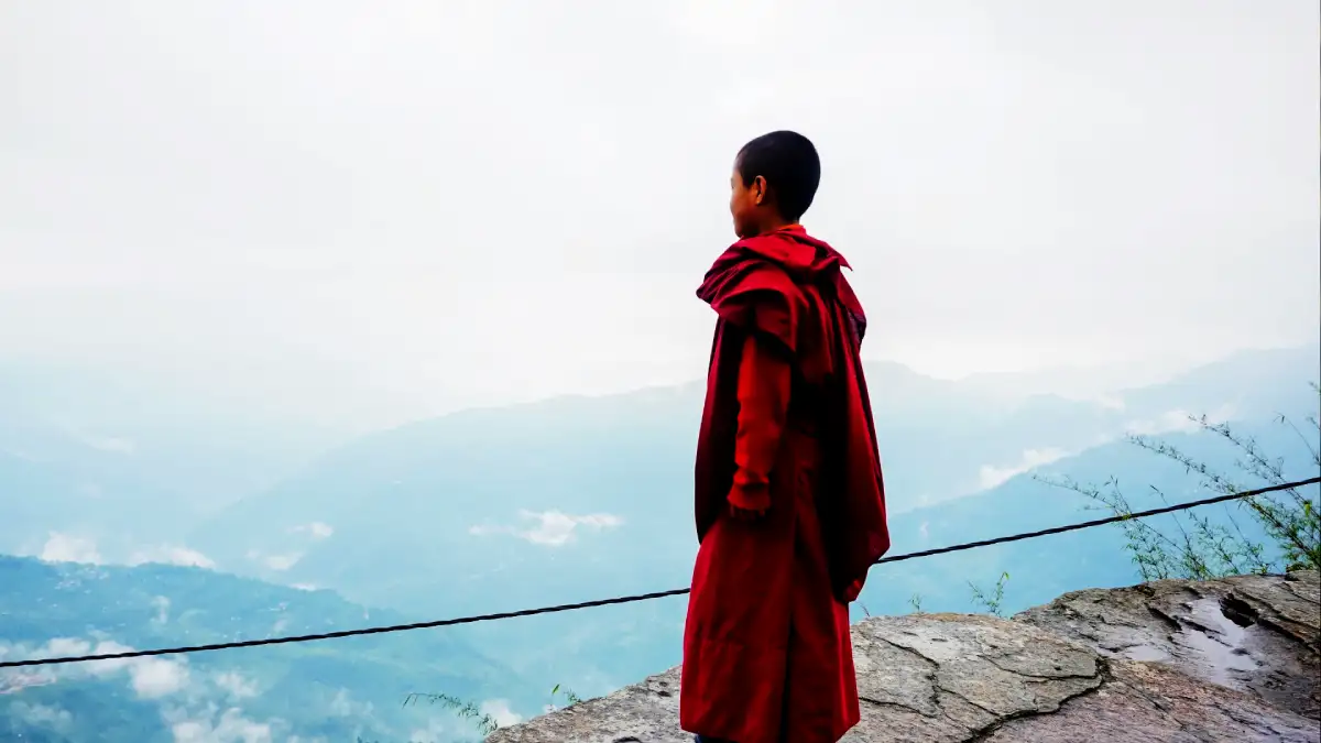 Das goldene Rumtek Kloster in Sikkim - Tibetischer Buddhismus