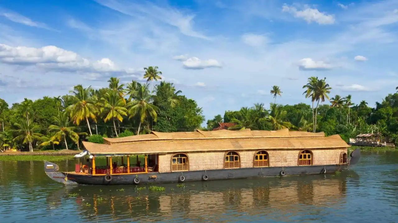 Hauboot Kerala-Rundreise indien