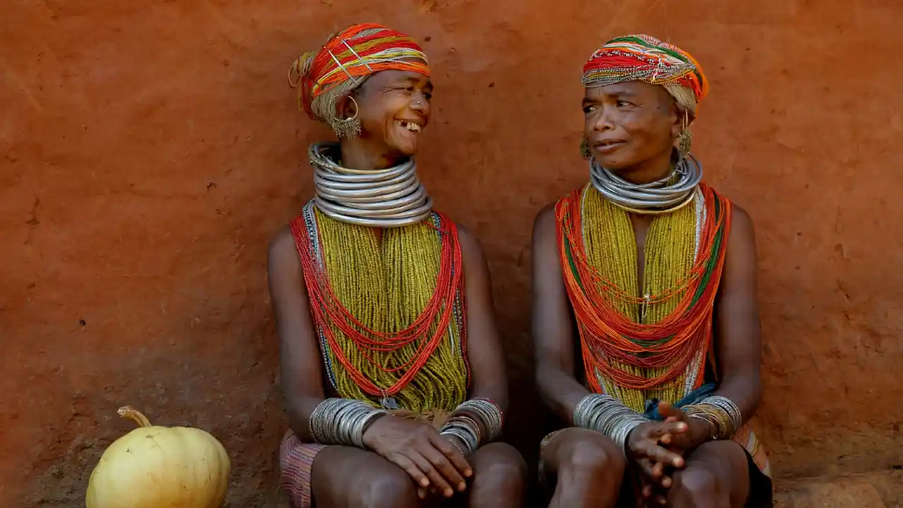 Traditional-Schmuck in Odisha-Rundreise Indien