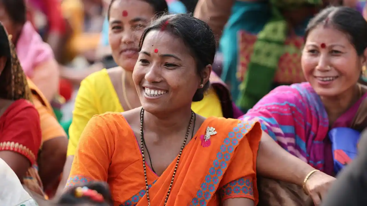 Die einheimischen Frauen auf der Orissa Rundreise