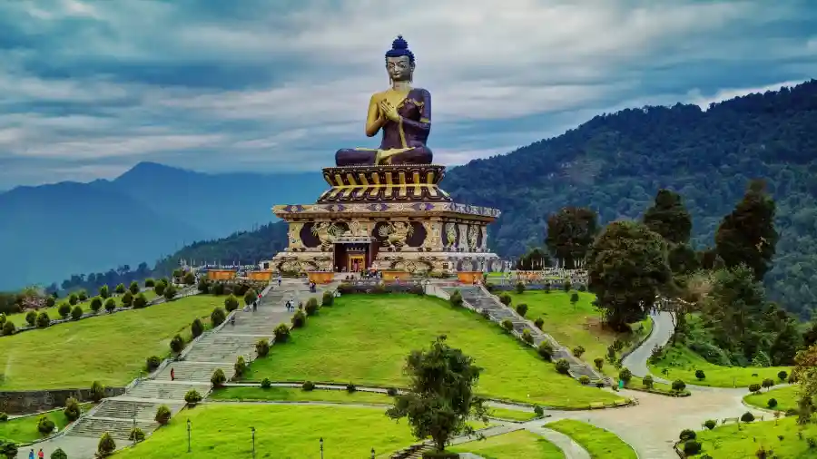 Pelling Budhha Sikkim-Reise