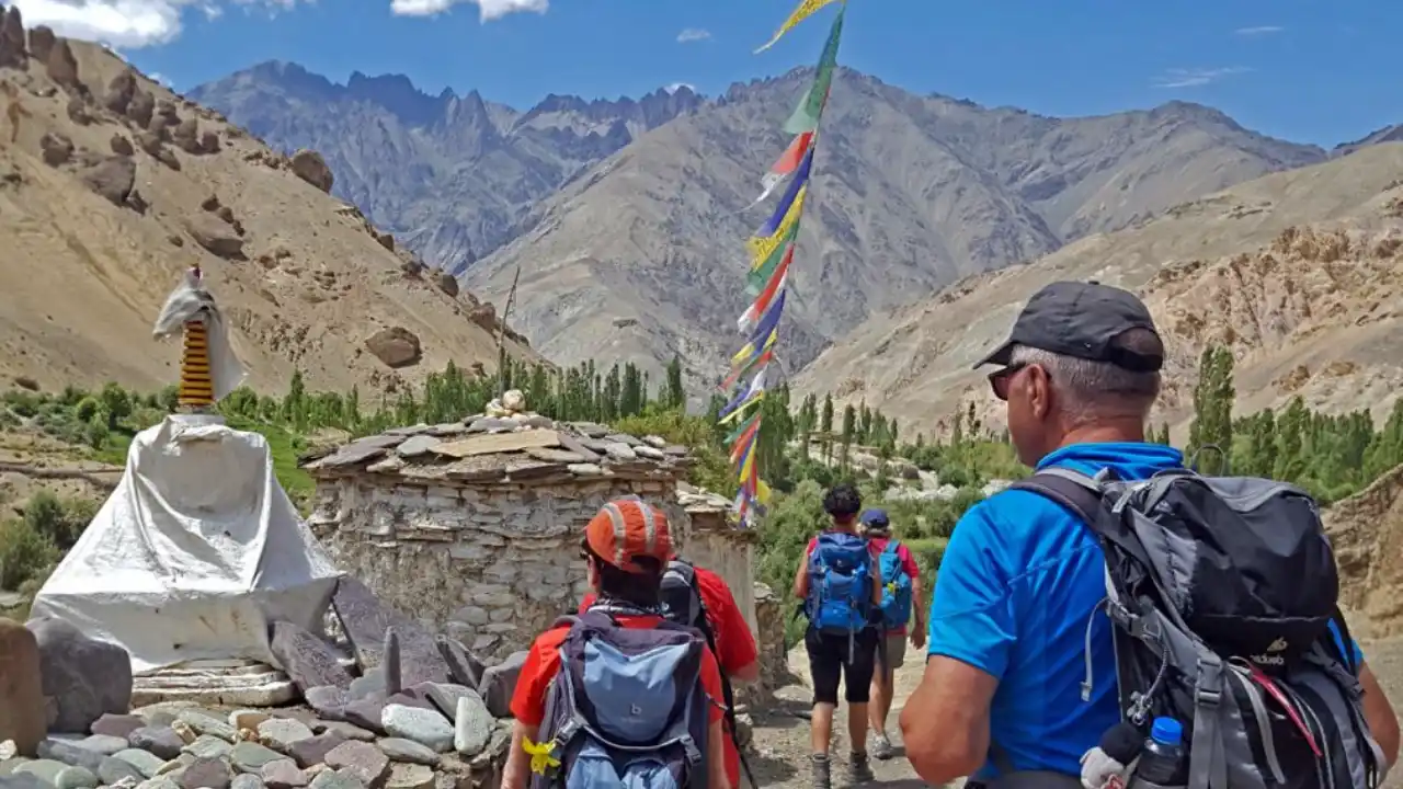 Wanderung in Ladakh-Rundreise