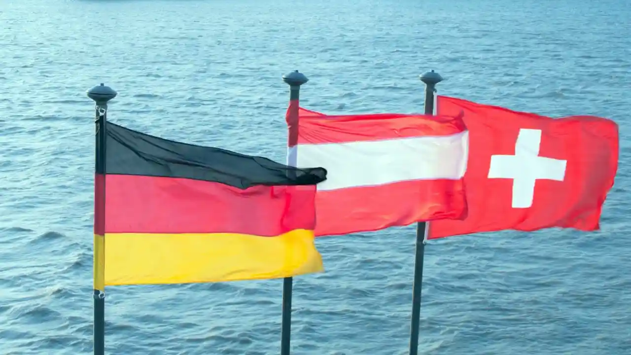 Pfannen von deutschsprachigen Ländern